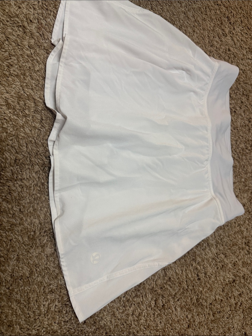 Lululemon Women’s White Athletic Skort - Lightweight